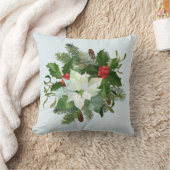 冬のワンダーランド枕 クッション (ブランケット)