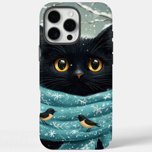 冬のワンダーランド猫 Case-Mate iPhoneケース (裏面)