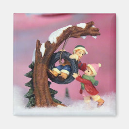 冬のワンダーランド磁石 マグネット