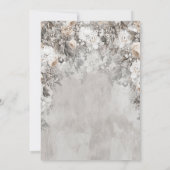 冬のワンダーランド花の森の日付を保存 セーブザデート (裏面)