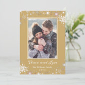 冬のワンダーランド赤金ゴールド平和と愛2の写真 シーズンカード (スタンド正面)