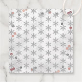 冬のワンダーランド1回目の誕生日 フェイバータグ (裏面)