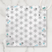 冬のワンダーランド1回目の誕生日 フェイバータグ (裏面)