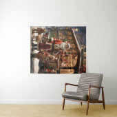 冬のワンダーランド:あなたの壁のためのフェスティバルタペストリー タペストリー (インサイチュ(横))