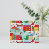 冬のワンダーランド |はがき ポストカード (スタンド正面)