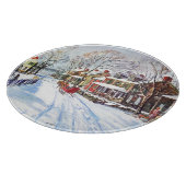 冬のワンダーランド カッティングボード (角)