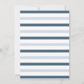 冬のワンダーランド、キッズスノーフレーク誕生日パーティー 招待状 (裏面)