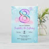 冬のワンダーランド スリーパー パーティー 招待状 (スタンド正面)