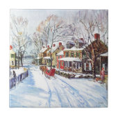 冬のワンダーランド タイル (正面)