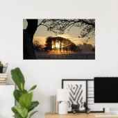 冬のワンダーランド ポスター (ホームオフィス)