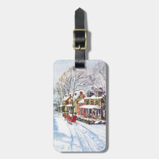 冬のワンダーランド ラゲッジタグ