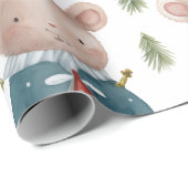 冬のワンダーランド：ヴィンテージセーターのネズミ» ラッピングペーパー (ロールコーナー)