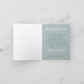 冬のワンダーランド:ヴィンテージ(鳥)ショウジョウコウカンチョウクリスマス シーズンカード (内部)