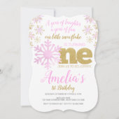 冬のワンダーランド 招待状 (正面)