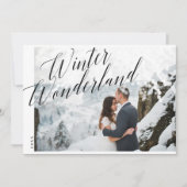 冬のワンダーランド |新着ミニマルの写真 シーズンカード (正面)