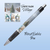 冬のワンダーランド、雪の女性、雪を許可⛄️🎄 ボールペン