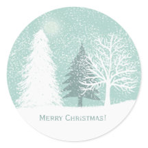 冬のワンダーランド、雪の松の木クリスマス