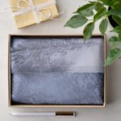 冬のワンダーランド、霧、トウヒの森と山 薄葉紙 (ギフト)