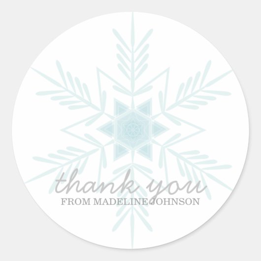 冬のワンダーランドSWEET 16パーティーキープサクラベル ラウンドシール (正面)