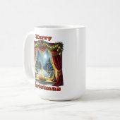 冬のワンダ飾ーランド コーヒーマグカップ (正面左)