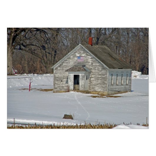 冬のワンルームスクール (正面横)