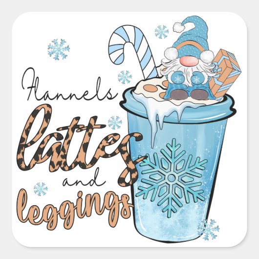 冬の三つの最も重要なこと スクエアシール (正面)