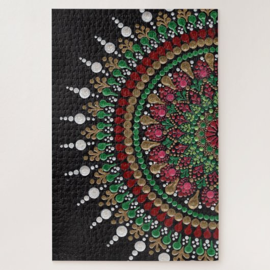 冬の上昇 ジグソーパズル (縦)