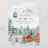 冬の不思議なクリスマスの物語 招待状 (正面/裏面)
