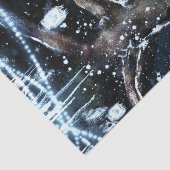 冬の不思議な世界 ラスティック ツリー ライト メイソンジャー 薄葉紙 (詳細)