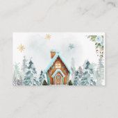 冬の不思議な世界　赤ちゃんのための絵本リクエスト エンクロージャーカード (裏面)