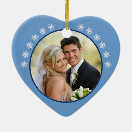 冬の不思議の国のオーナメント セラミックオーナメント (正面)