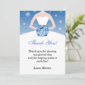 冬の不思議の国のサンキューカード サンキューカード (スタンド正面)