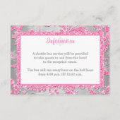 冬の不思議の国のバルミツワーのエンクロージャ2 エンクロージャーカード (裏面)