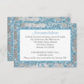 冬の不思議の国のバルミツワーのエンクロージャ2 エンクロージャーカード (正面/裏面)