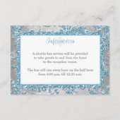 冬の不思議の国のバルミツワーのエンクロージャ2 エンクロージャーカード (裏面)