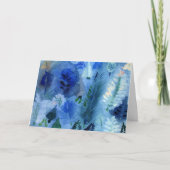 冬の不思議の国の挨拶状 カード (正面)