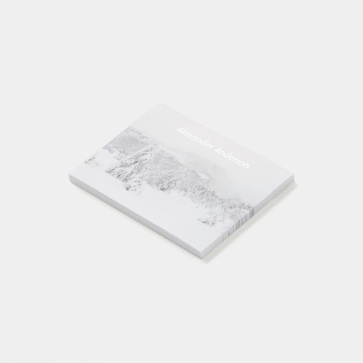 冬の不思議の国の穏やかな風景の霧 ポストイット (アングル)