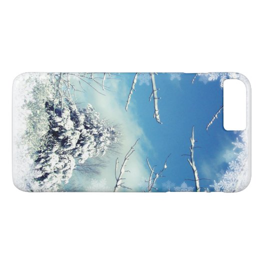 冬の不思議の国のiPhone 8/7のプラスの場合 Case-Mate iPhoneケース (裏面(横))