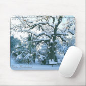 冬の不思議の国のmousepad マウスパッド (マウス)