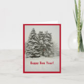 冬の不思議の国 カード (正面)