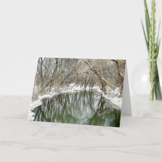 冬の不思議の国 カード (正面)