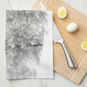 冬の不思議の国 キッチンタオル (四つ折り)