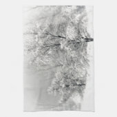 冬の不思議の国 キッチンタオル (縦)