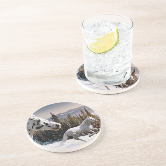 冬の不思議の国 コースター (側面)