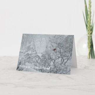 冬の不思議の国 シーズンカード