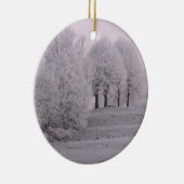 冬の不思議の国 セラミックオーナメント (右)