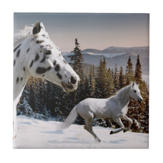 冬の不思議の国 タイル