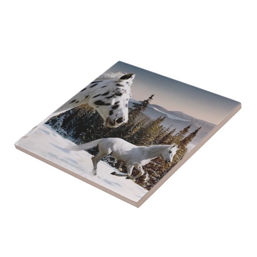 冬の不思議の国 タイル (側面)