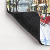 冬の不思議の国 マウスパッド (コーナー)