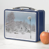 冬の不思議の国 メタルランチボックス (インサイチュ)